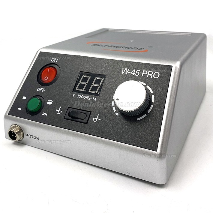 WALK BRUSHLESS&reg; W-45PRO BRUSHLESS B&uuml;rstenlose Mikromotor Polierer Poliermaschine + 45K RPM Handst&uuml;ck